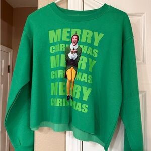 Green Merry Christmas Sweatshirt